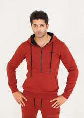 Fire Brick Fleece Tracksuit Men