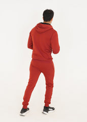 Fire Brick Fleece Tracksuit Men