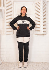 Black Off White Tracksuit Women