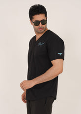 Black Mesh Baseball Jersey