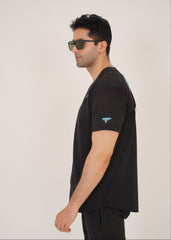 Black Mesh Baseball Jersey