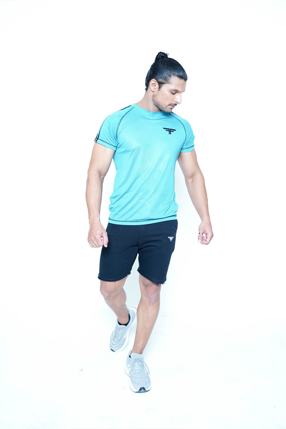 Aqua Blue Dri-Fit Sports