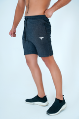 Charcoal Grey Interlock Shorts