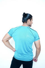 Aqua Blue Dri-Fit Sports