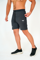 Charcoal Grey Interlock Shorts