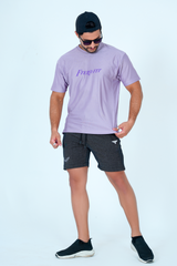 Charcoal Grey Interlock Shorts