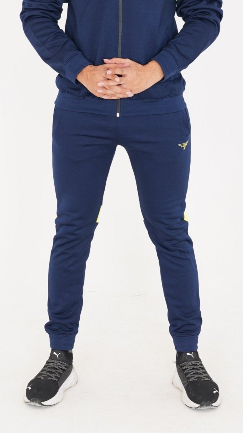 Navy Neon Athletic Trouser