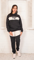 Black Off White Tracksuit Women