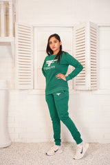 Signature Ftero Fit Green Tracksuit