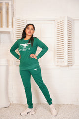 Signature Ftero Fit Green Tracksuit