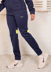 Navy Neon Athletic Trouser Woman