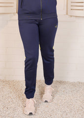 Navy Neon Athletic Trouser Woman