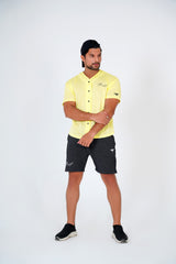 Neon Baseball Mesh Shirt