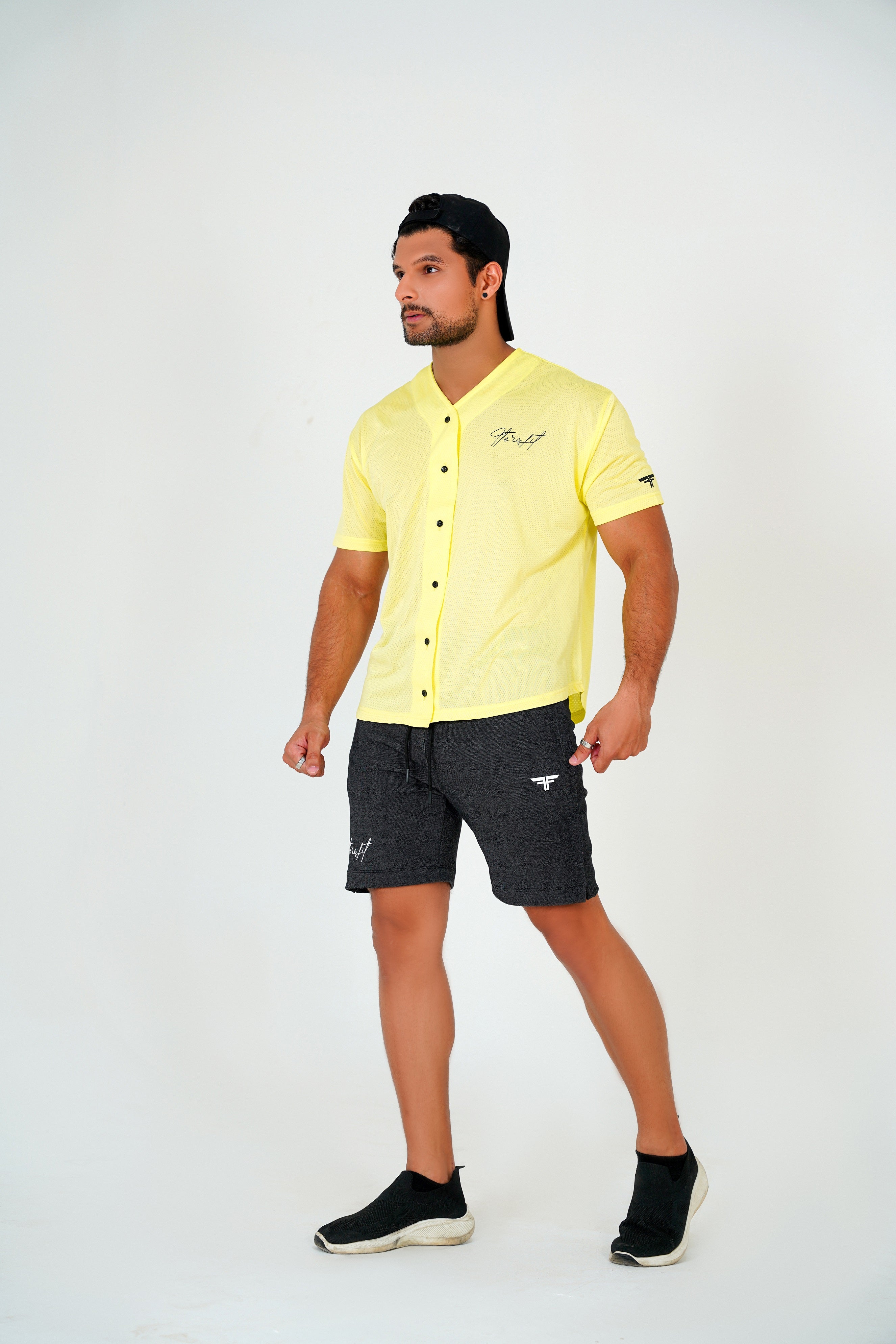 Neon Baseball Mesh Shirt