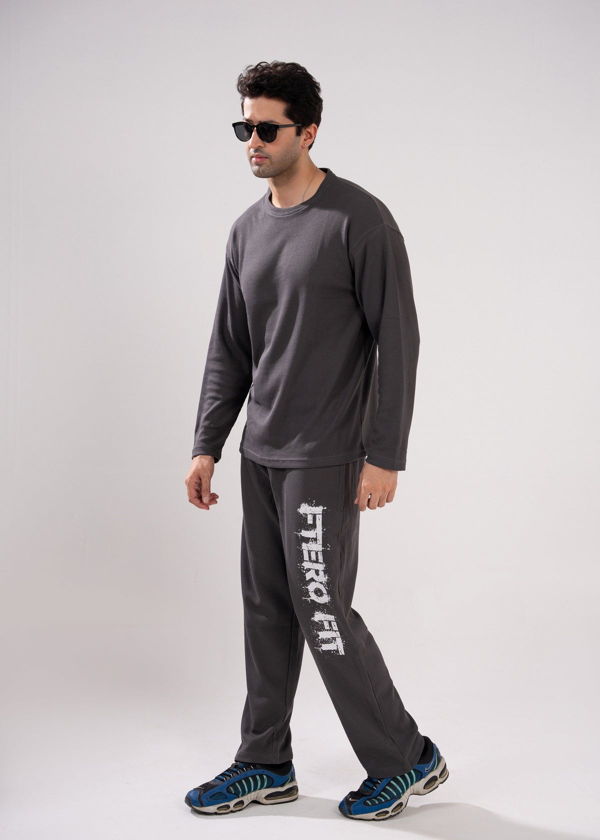 Charcoal Waffle Street Tracksuit