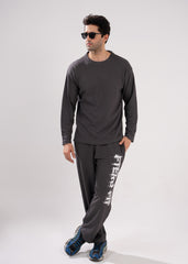 Charcoal Waffle Street Tracksuit