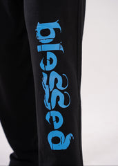 Black Raw Blessed Trouser