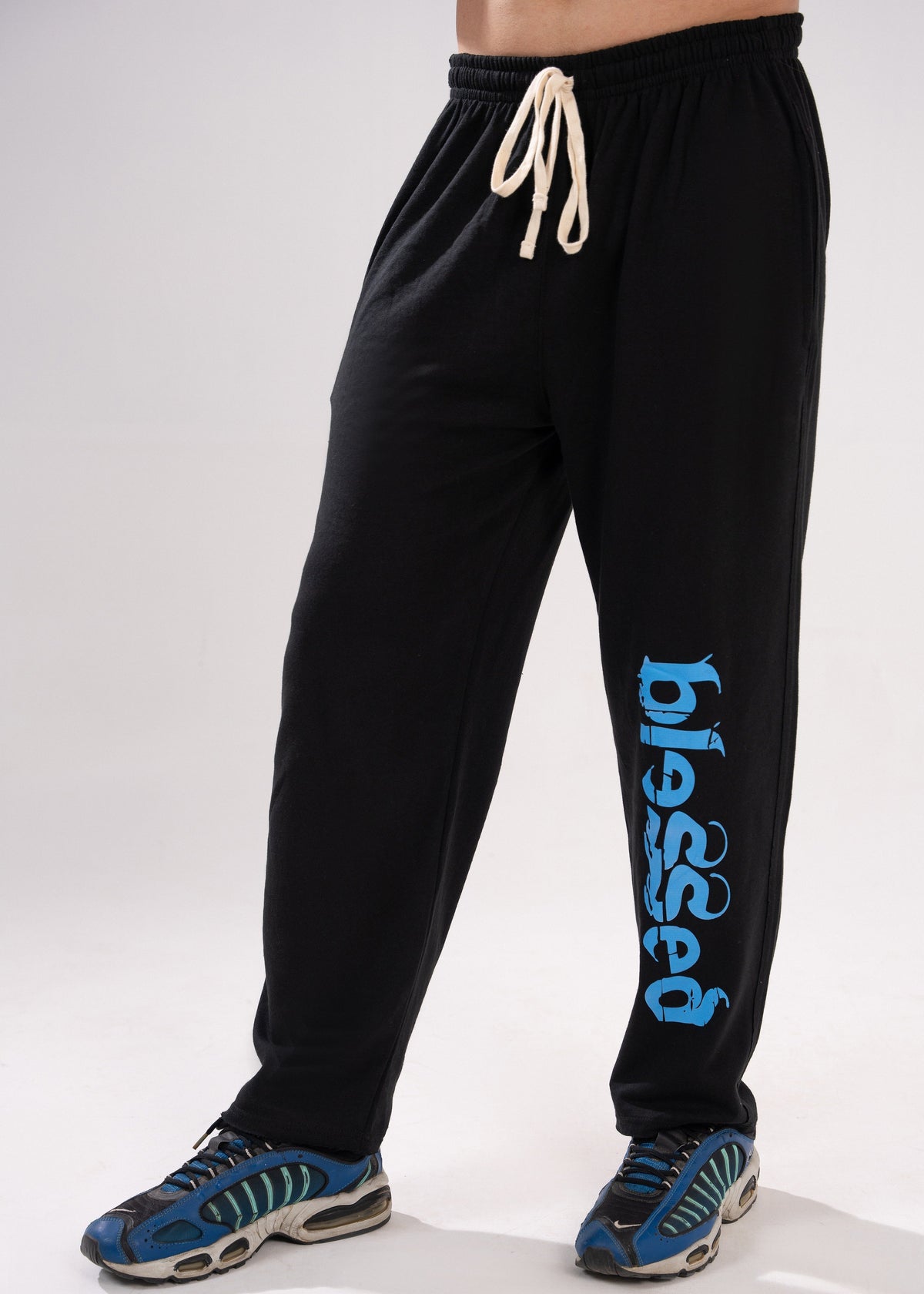 Black Raw Blessed Trouser