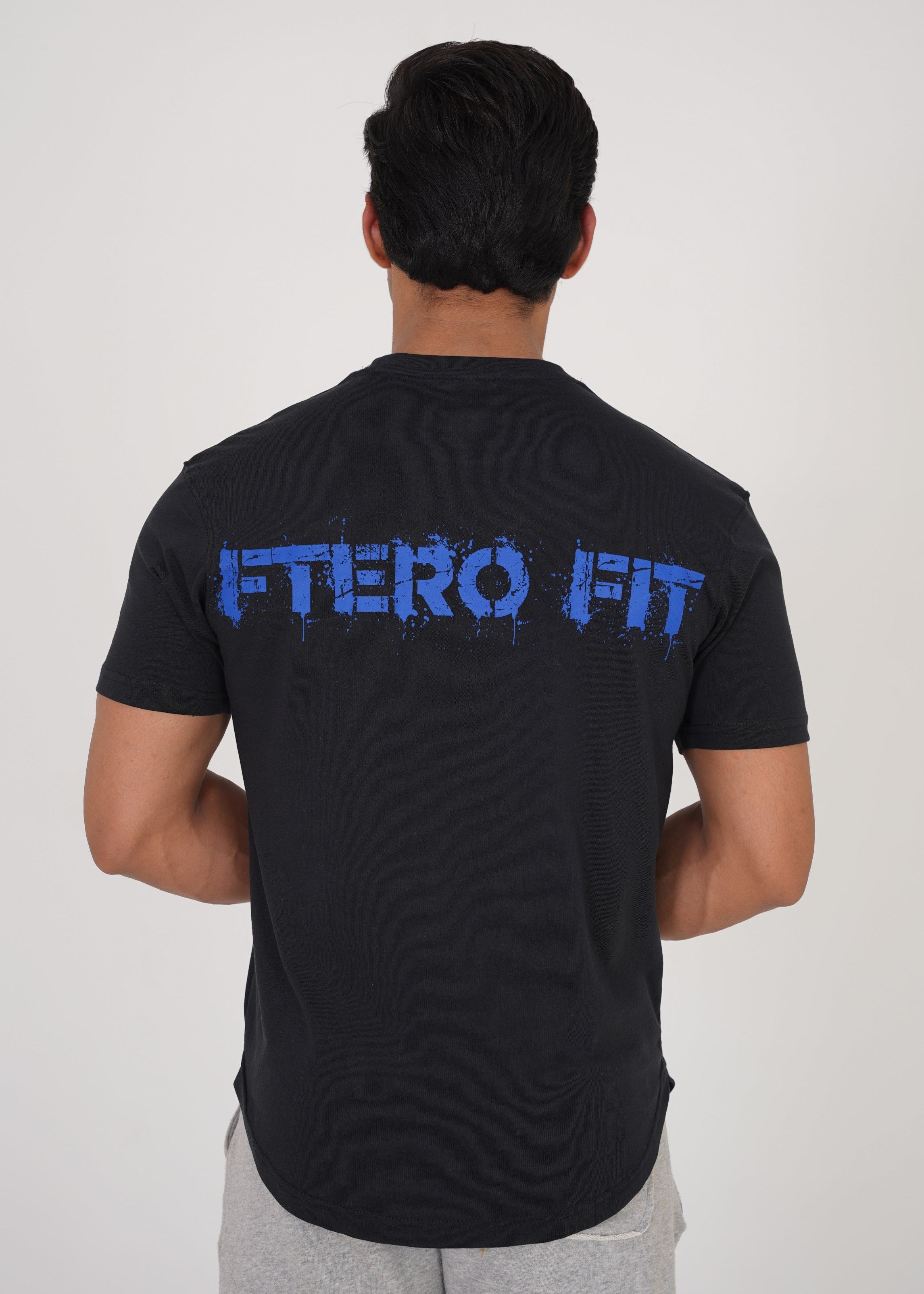 Black Funky Bull Relax Fit Tee