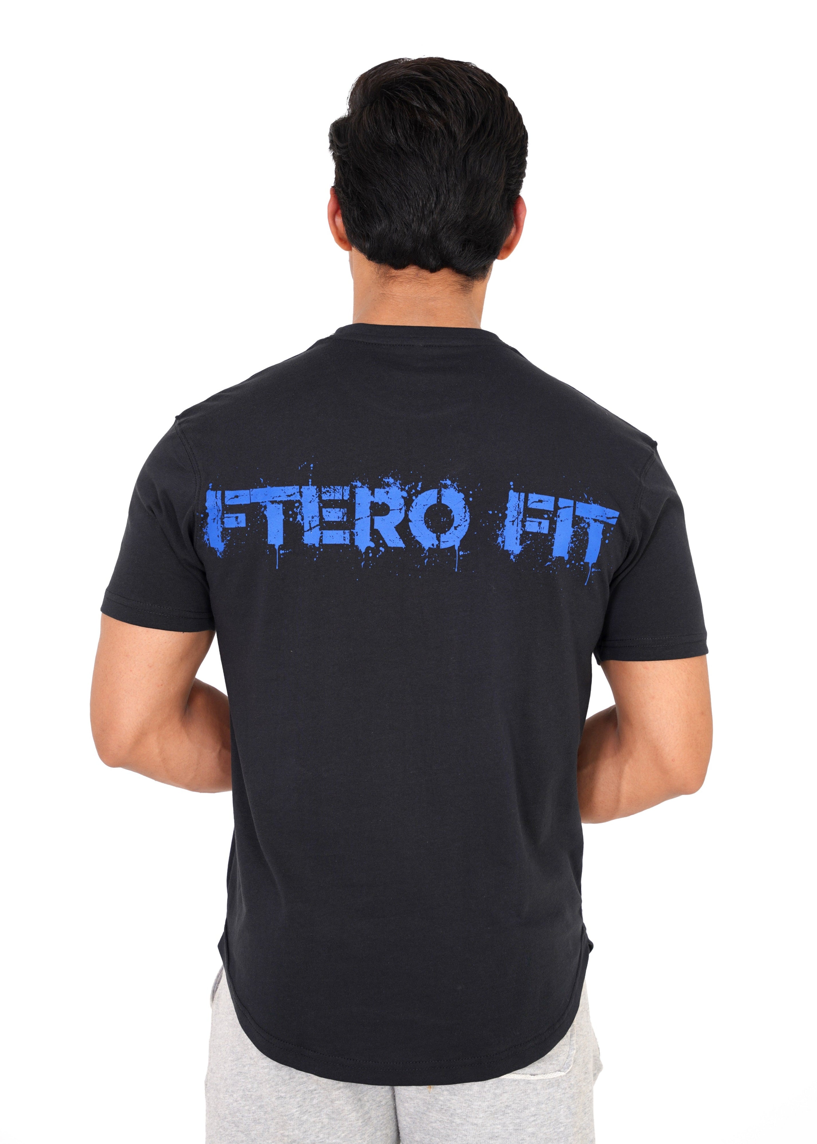 Black Funky Bull Relax Fit Tee